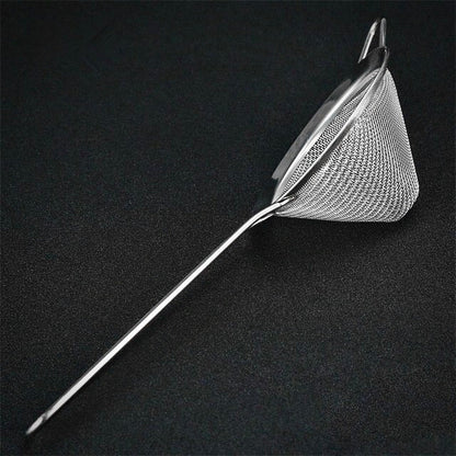 9" Fine Mesh Cone Strainer - Mirror Finish -